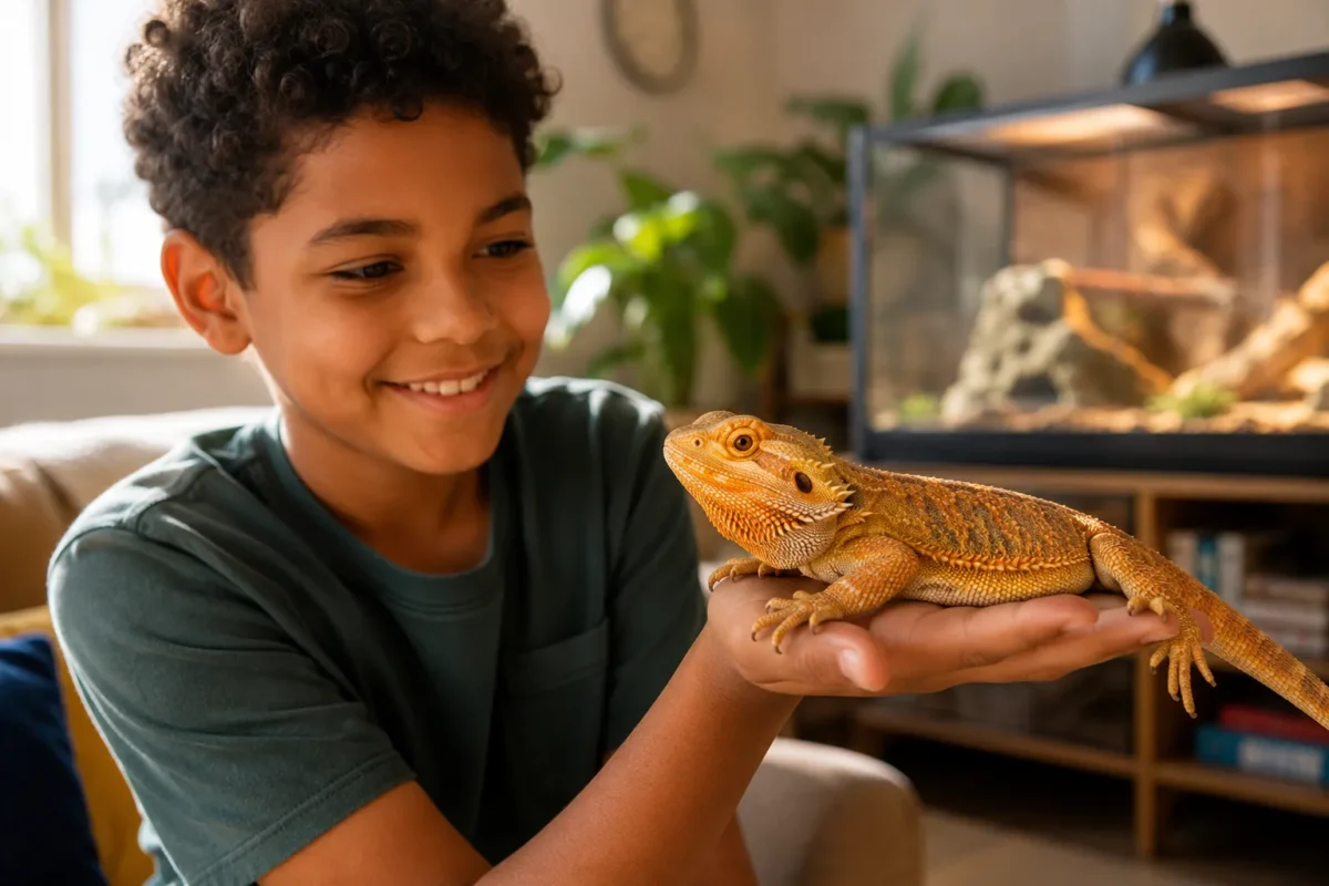 Are Bearded Dragons Good Pets for Kids?