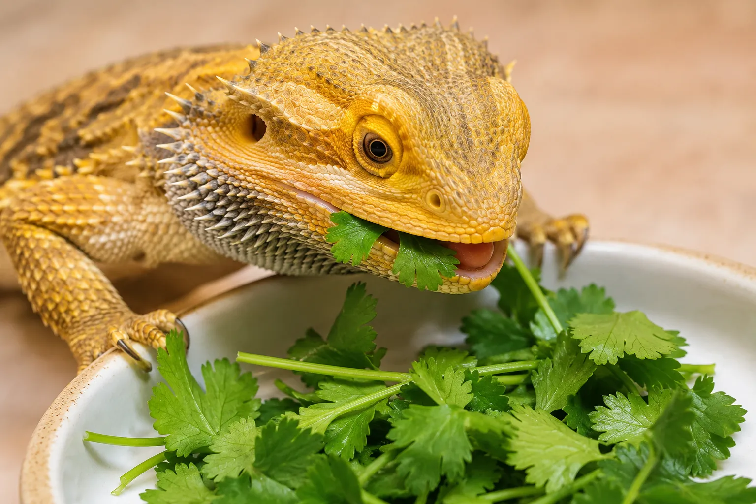 Can Baby Bearded Dragons Eat Cilantro?