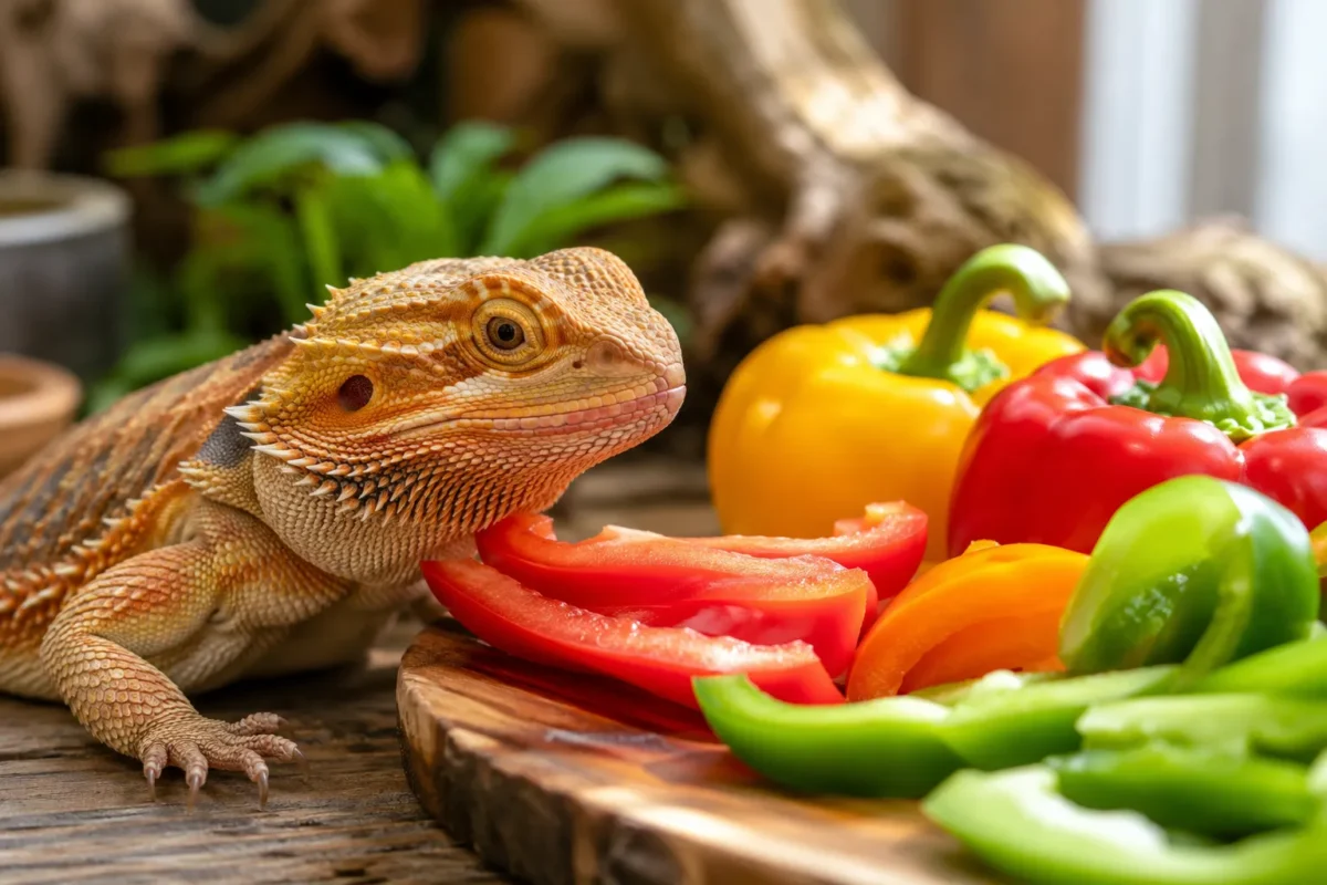 Can Bearded Dragons Eat Bell Peppers?
