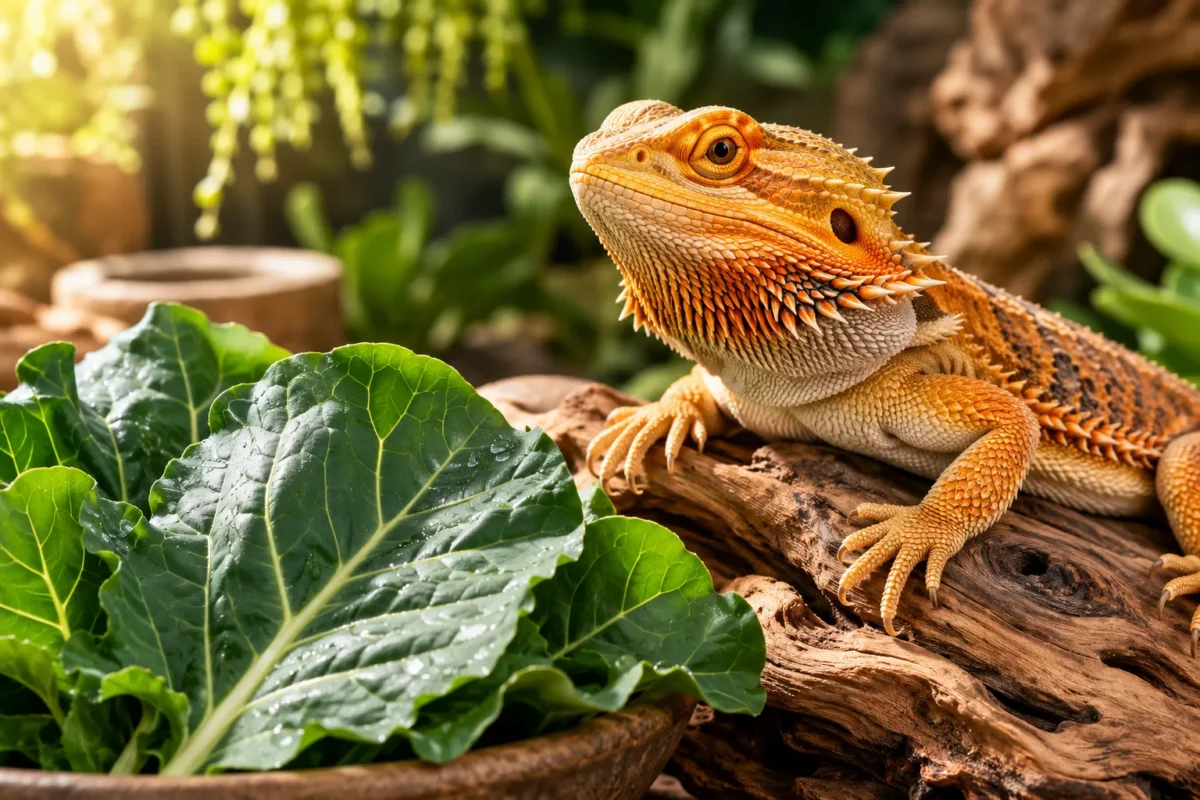 Can Bearded Dragons Eat Collard Greens?