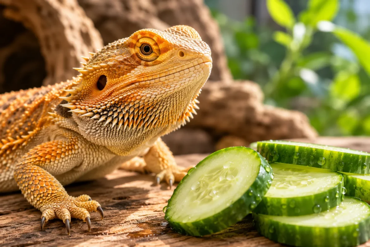 Can Bearded Dragons Eat Cucumber?