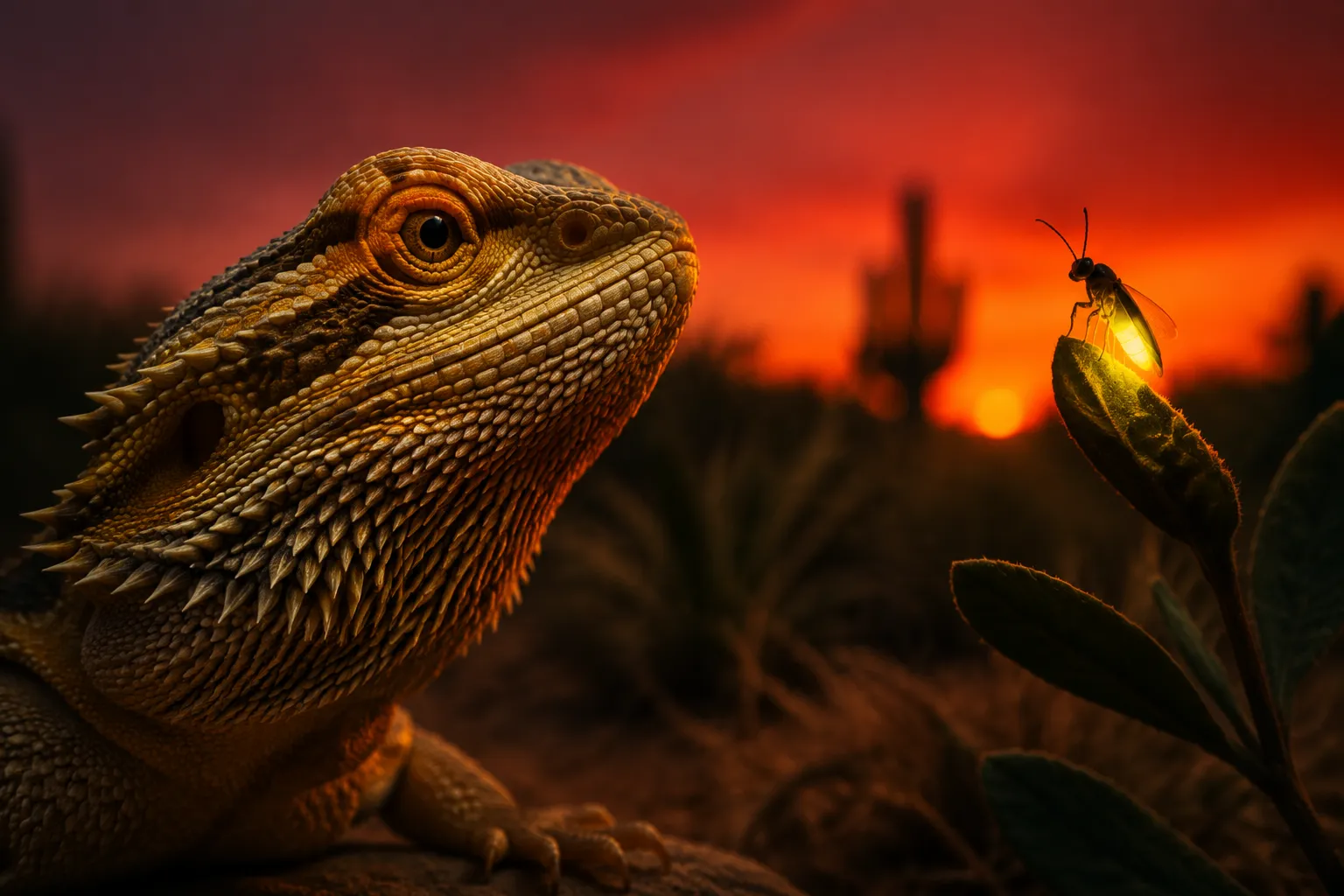 Can Bearded Dragons Eat Fireflies? (Danger)