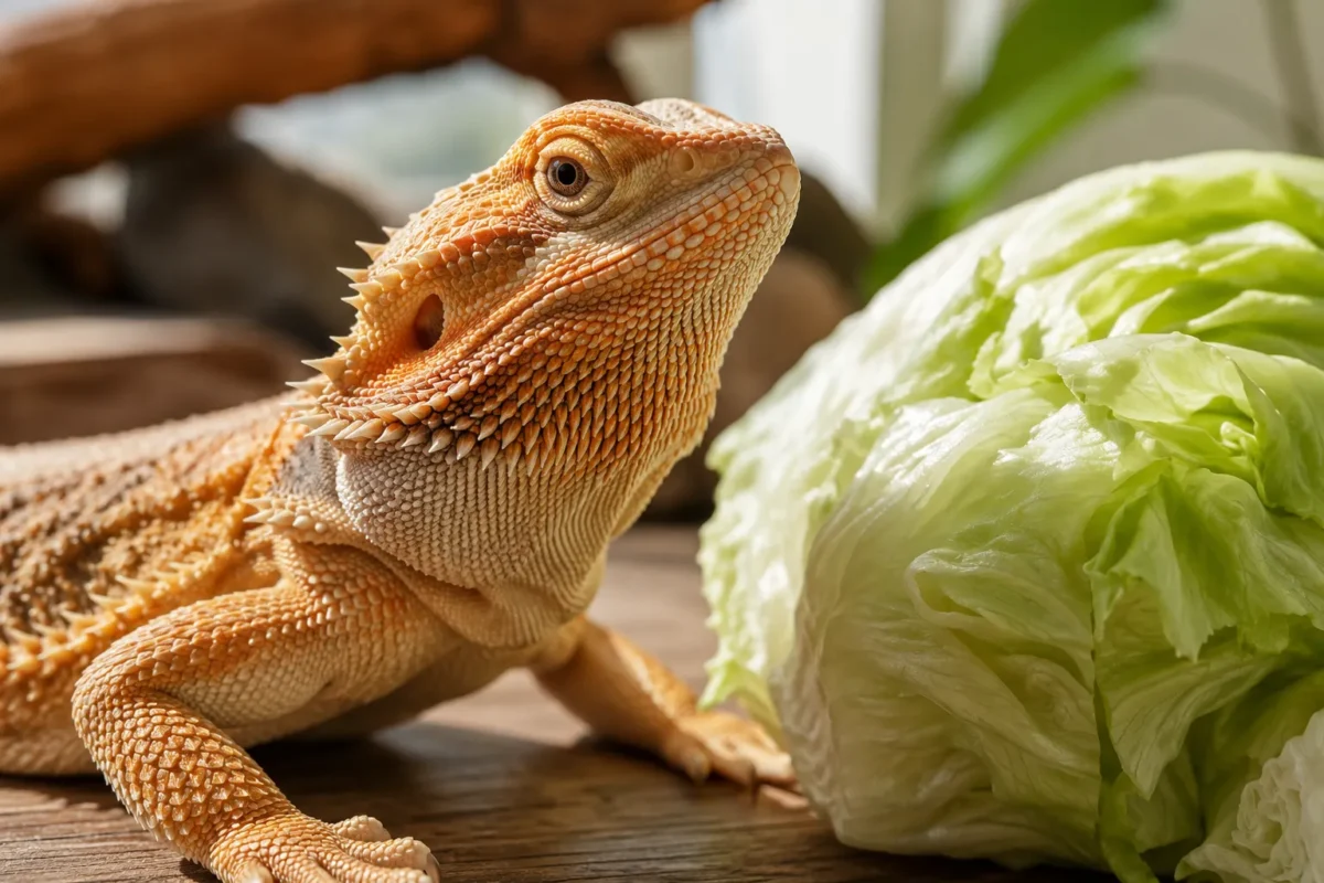 Can Bearded Dragons Eat Iceberg Lettuce?