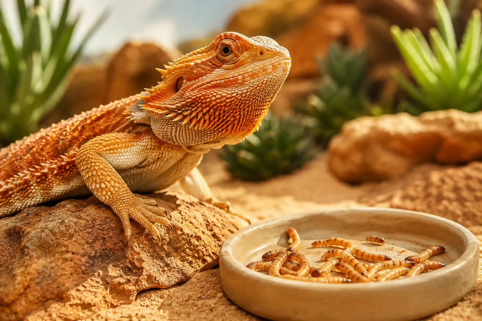 Can Bearded Dragons Eat Mealworms?