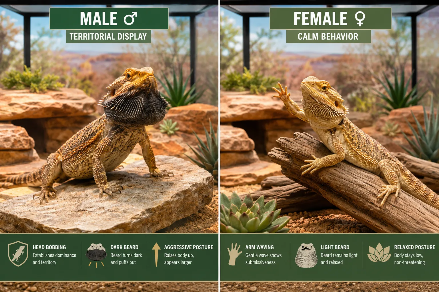 Can You Tell Bearded Dragon Gender by Behavior