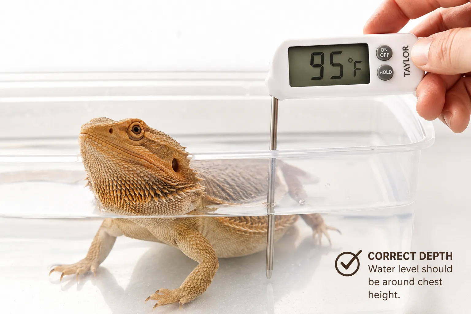 How Long Should a Bearded Dragon Soak in Water?