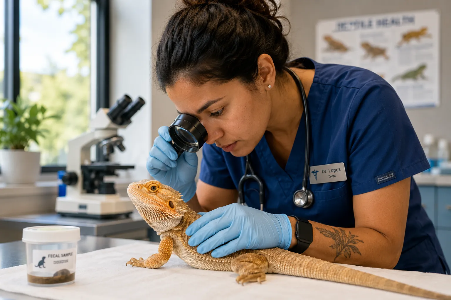How Much Does a Bearded Dragon Fecal Test Cost at the Vet?