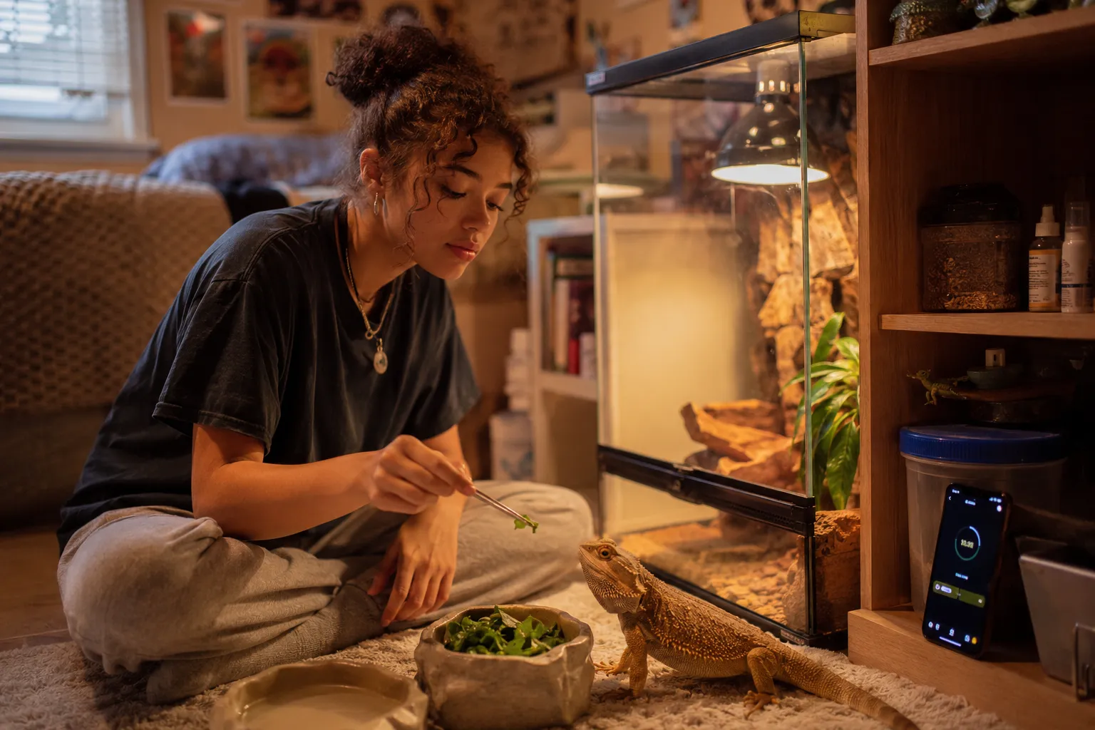 How Much Time Does a Kid Need to Spend Caring for a Bearded Dragon Daily?