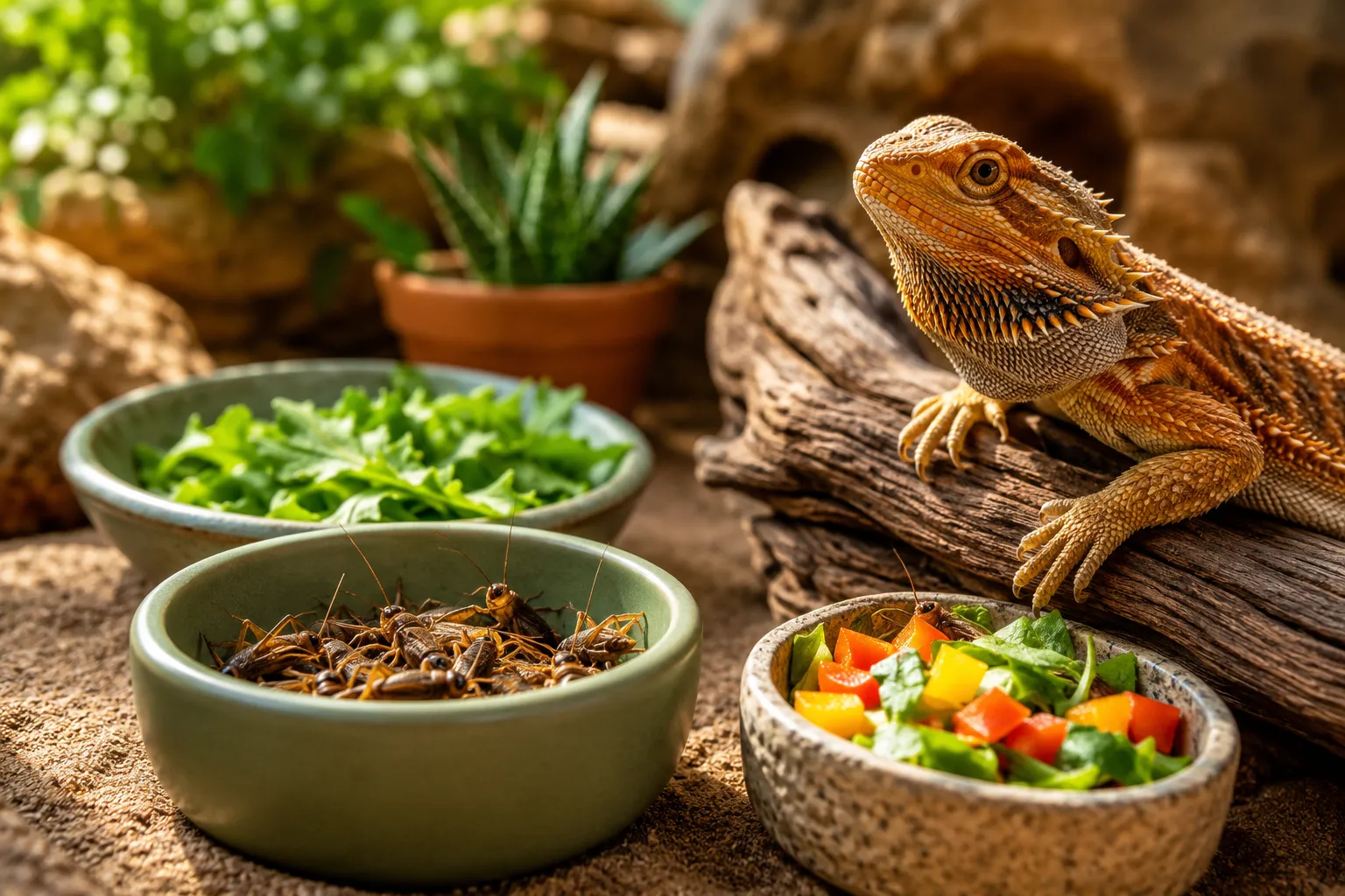 How Often Should Bearded Dragons Eat by Age?