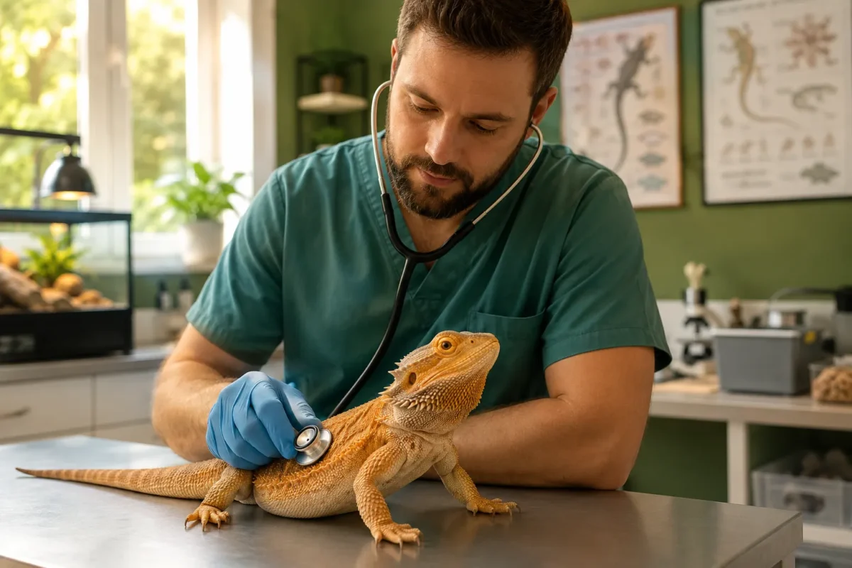 How Often Should Bearded Dragons See a Vet?