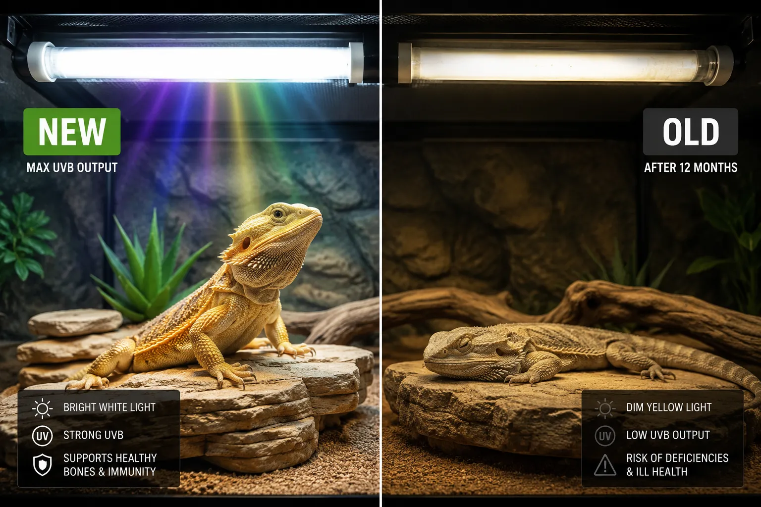 How Often to Replace UVB Bulbs for Reptiles