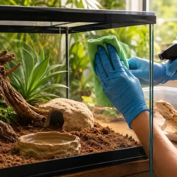 How to Clean a Bearded Dragon Tank (Daily/Weekly/Monthly)