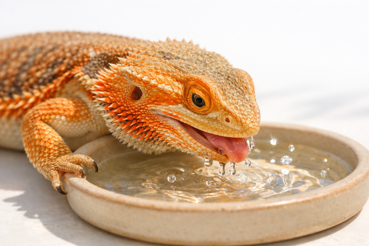 How to Get a Bearded Dragon to Drink
