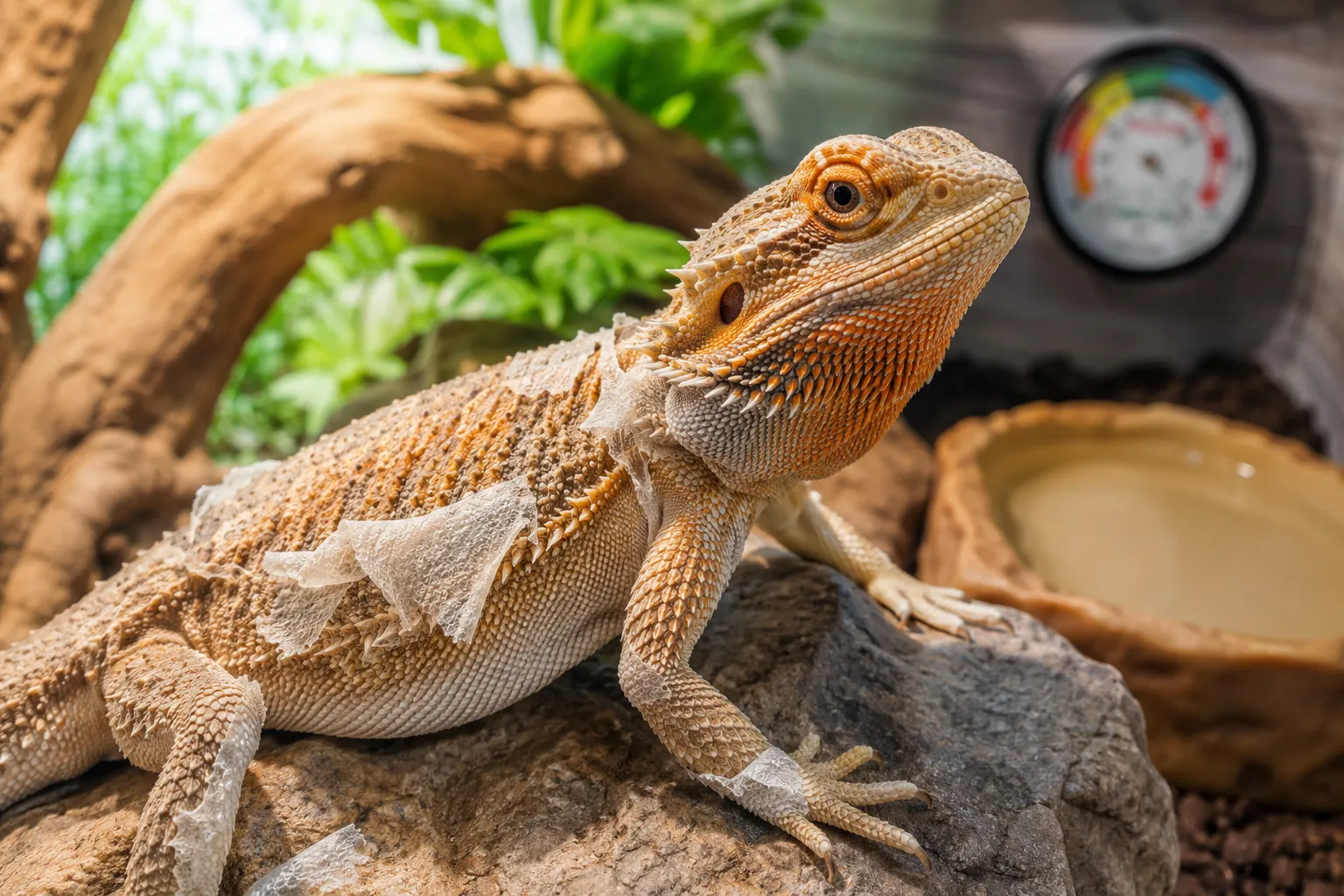 How to Help a Bearded Dragon With Stuck Shed