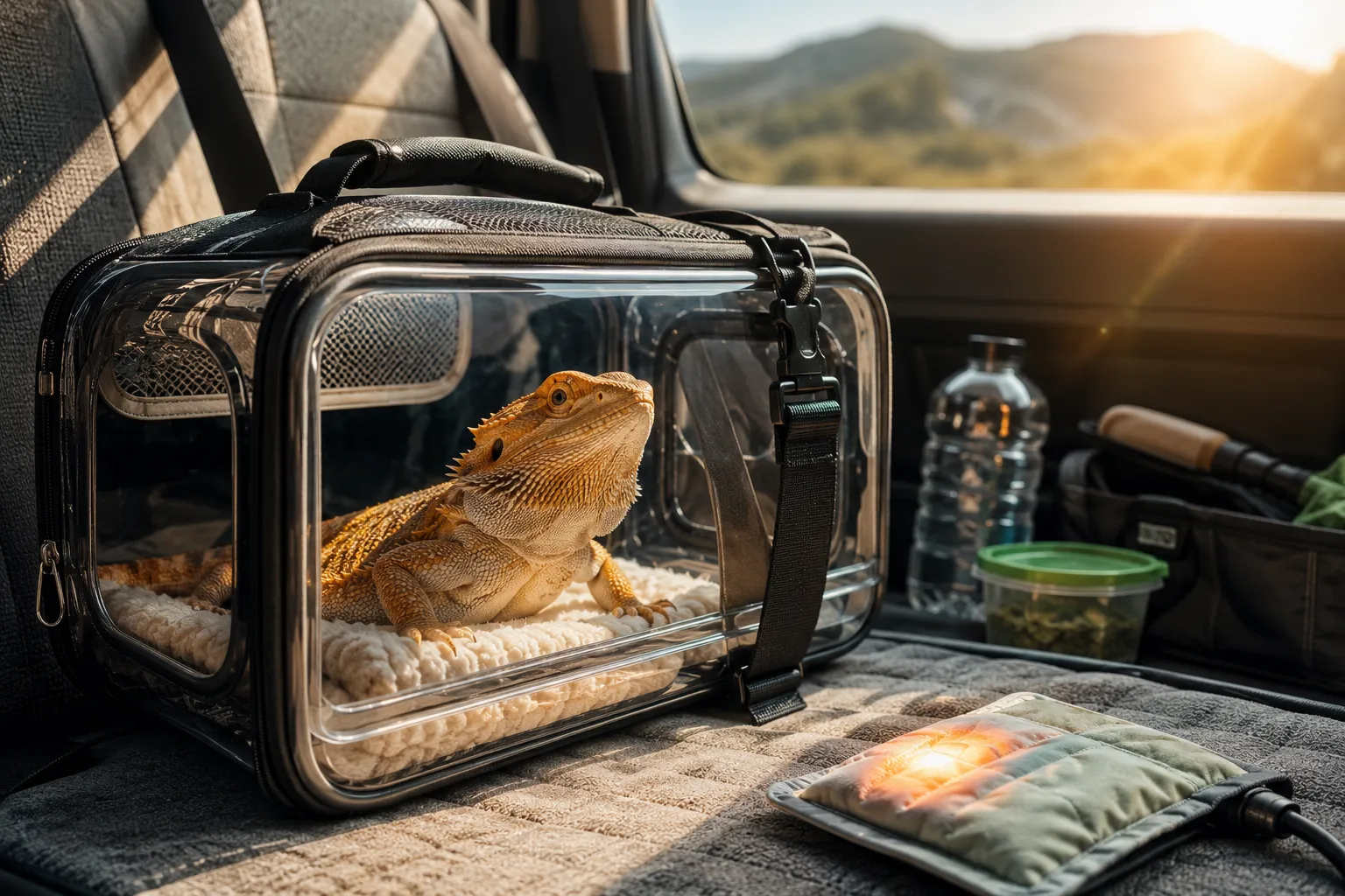 How to Travel With a Bearded Dragon