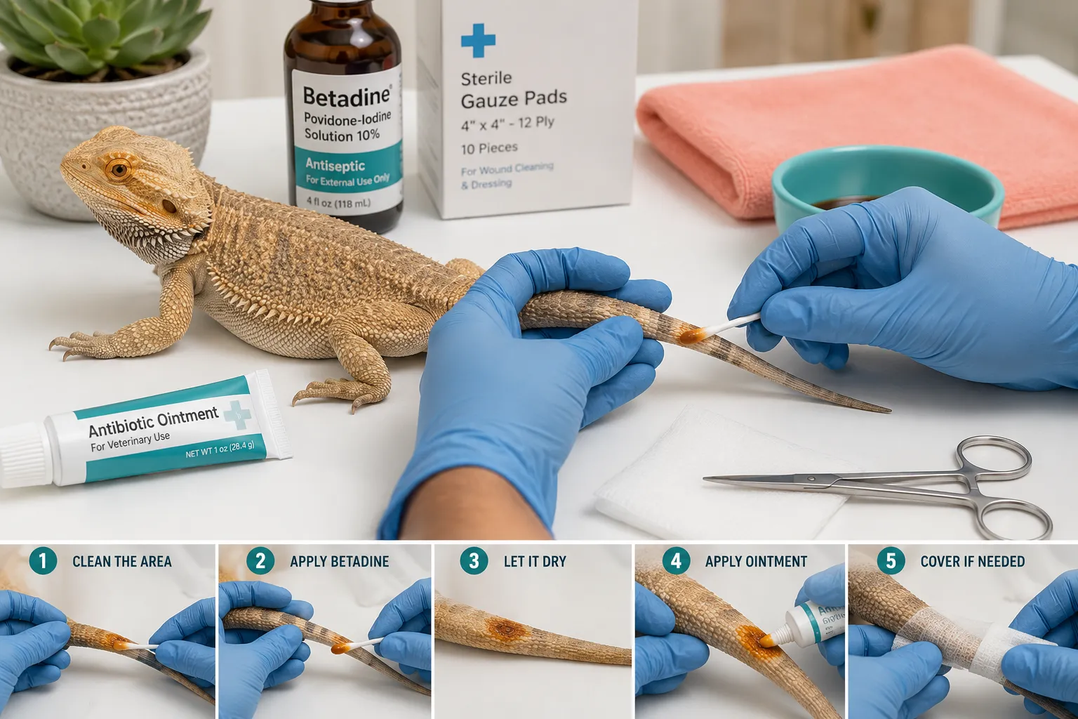 How to Treat Early Stage Tail Rot at Home