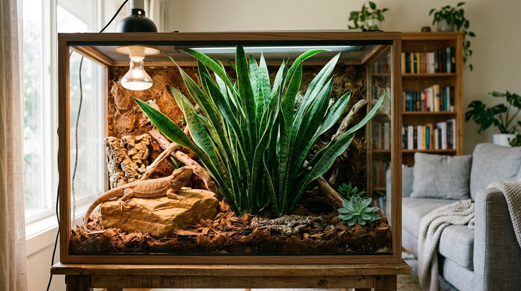 live plants for bearded dragons