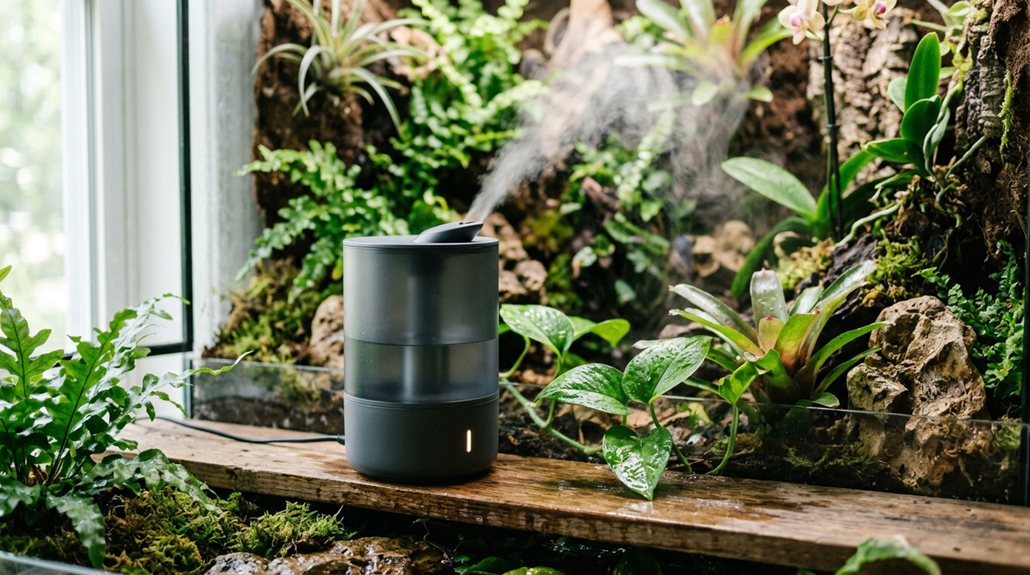 recommended reptile humidifiers foggers