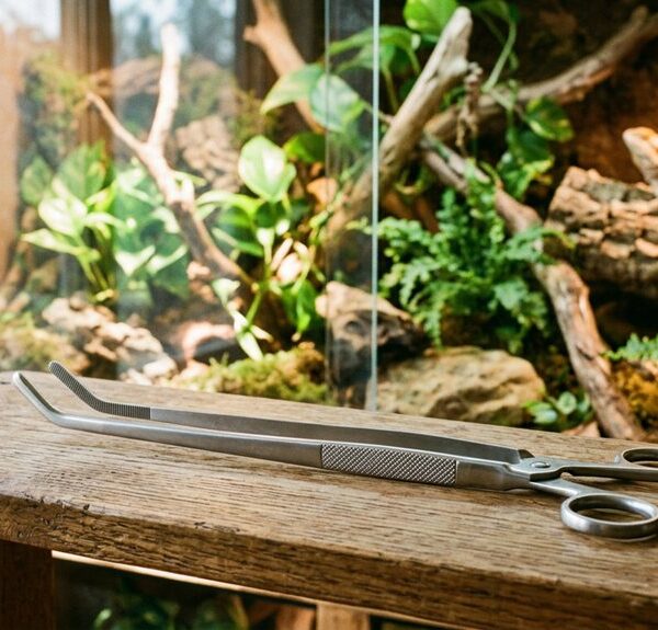 reptile feeding tongs for safety