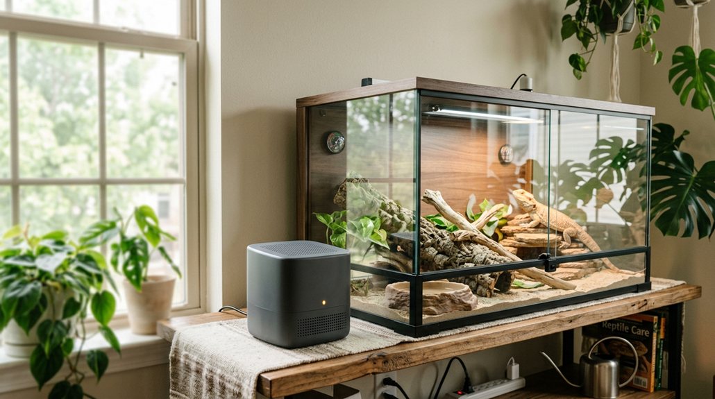 reptile room odor control experts