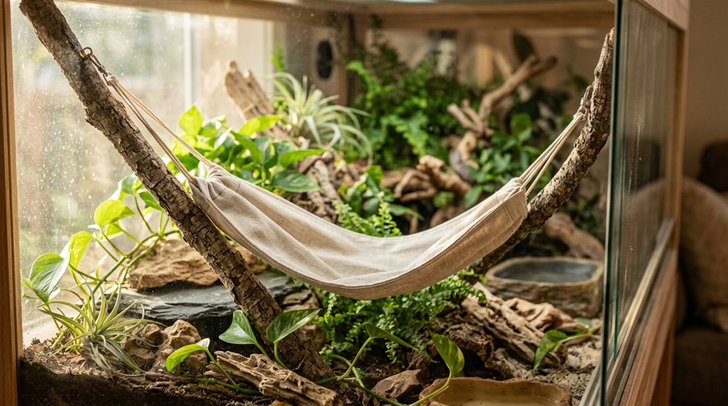 stylish bearded dragon hammocks