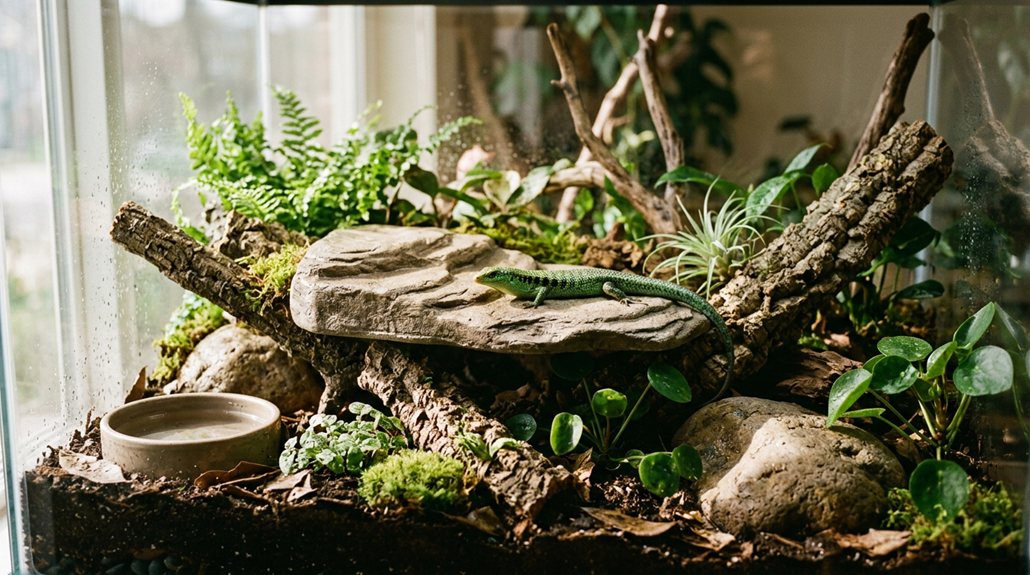 top reptile basking rocks