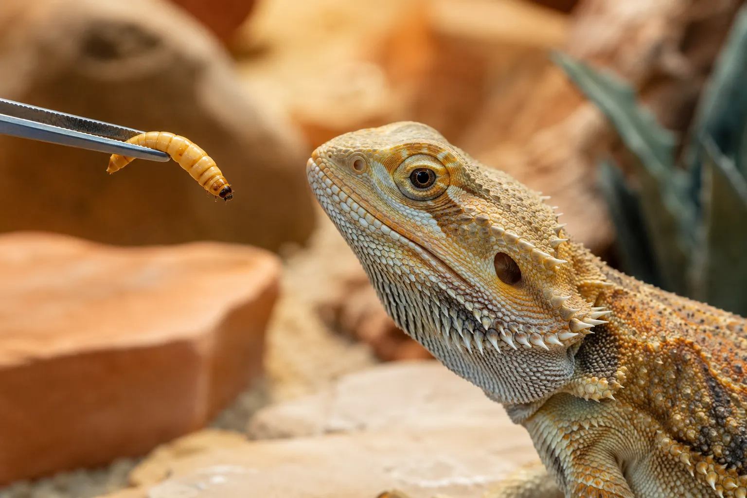 What Happens If a Bearded Dragon Eats Too Many Wax Worms?