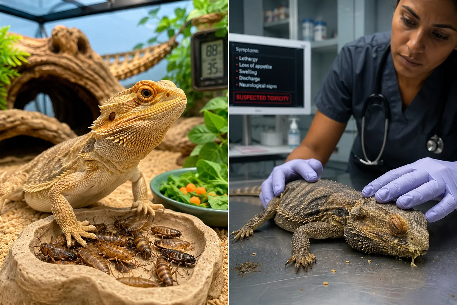 What Insects Are Safe for Bearded Dragons to Eat?