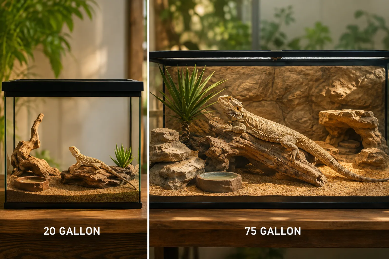 What Size Tank Does a Bearded Dragon Need as a Baby?