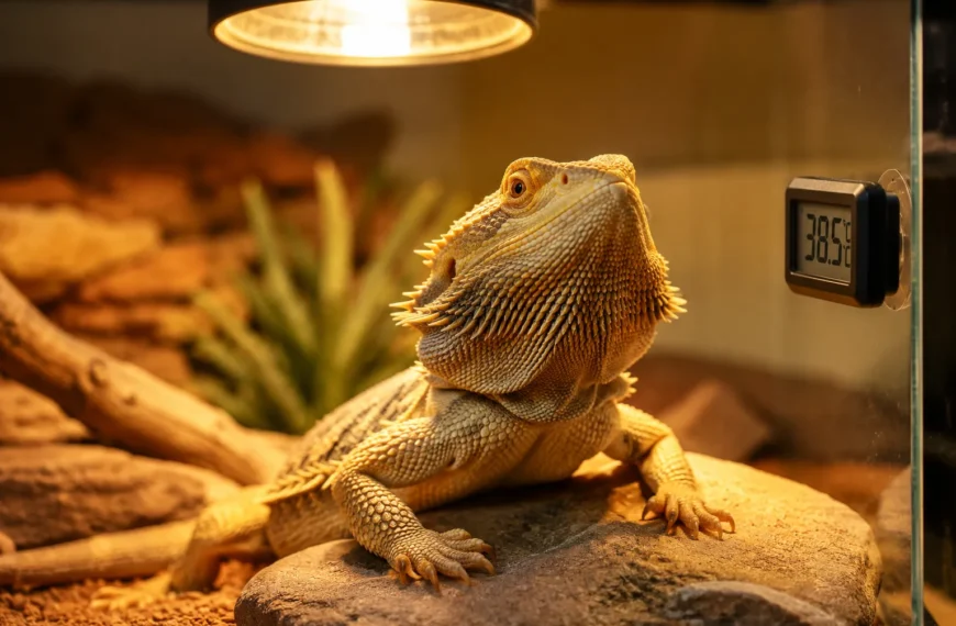 What Temperature Should a Bearded Dragon Tank Be?