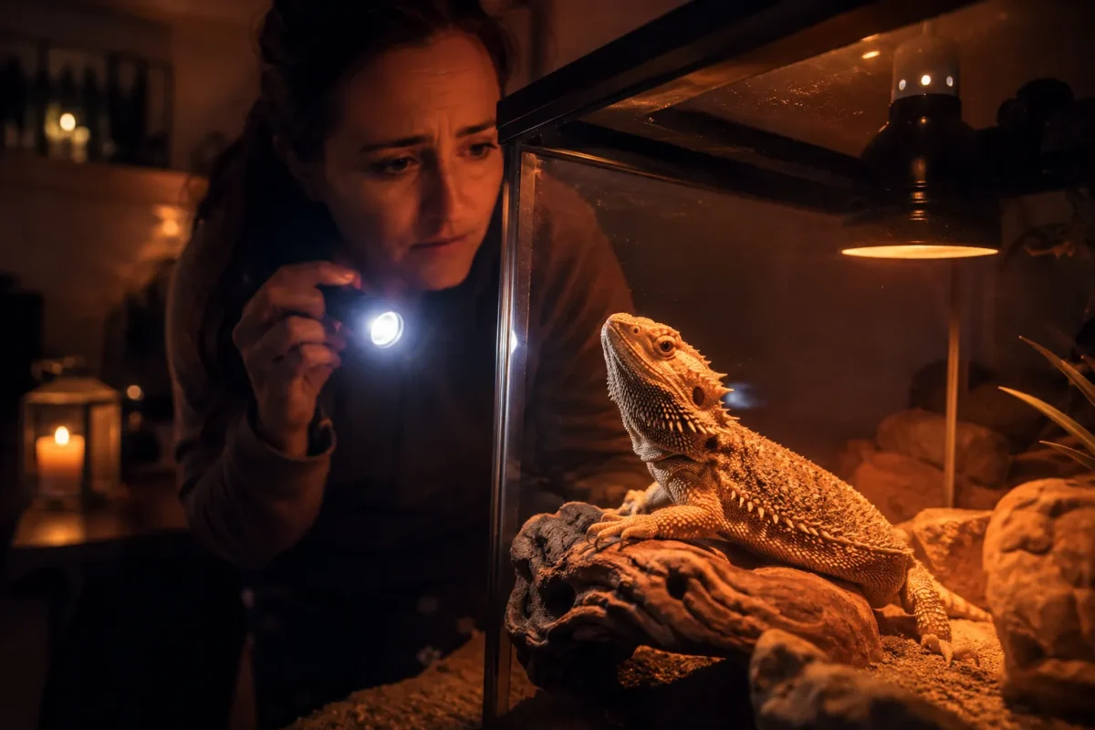 What to Do With Your Beardie During a Power Outage