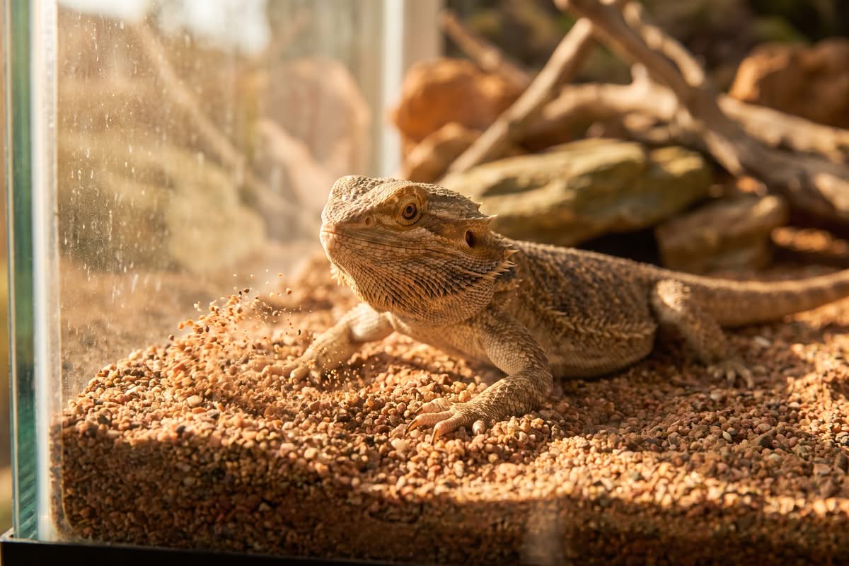Why Is My Bearded Dragon Digging?